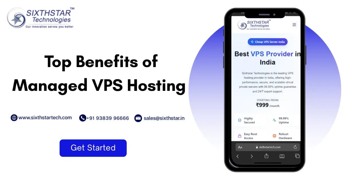 Top Benefits of Managed VPS Hosting for Growing Businesses